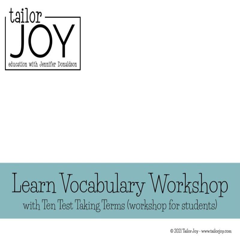 Learn Vocabulary Workshop title square small